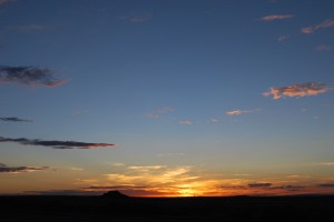 unreal sunset