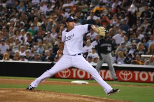 A Pitcher Pitching