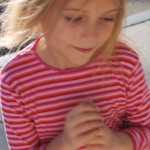 Megan's hands