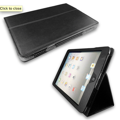 A leather iPad Mini cover keeps your geek looking classy at work