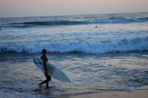 Ocean Beach Surfer