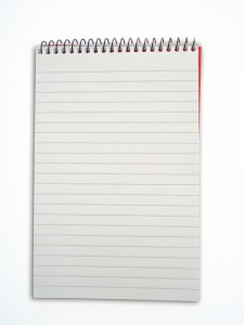 notepad photo by net_efekt via Flickr