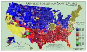 Soft Drink Map by County