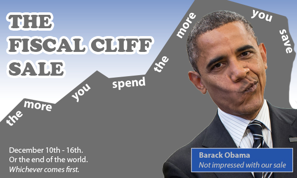 The Fiscal Cliff Sale