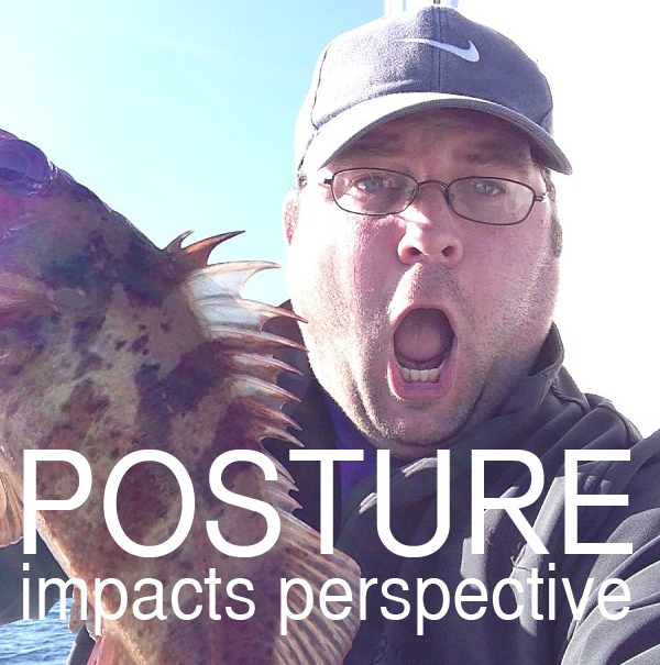 Posture impacts perspective