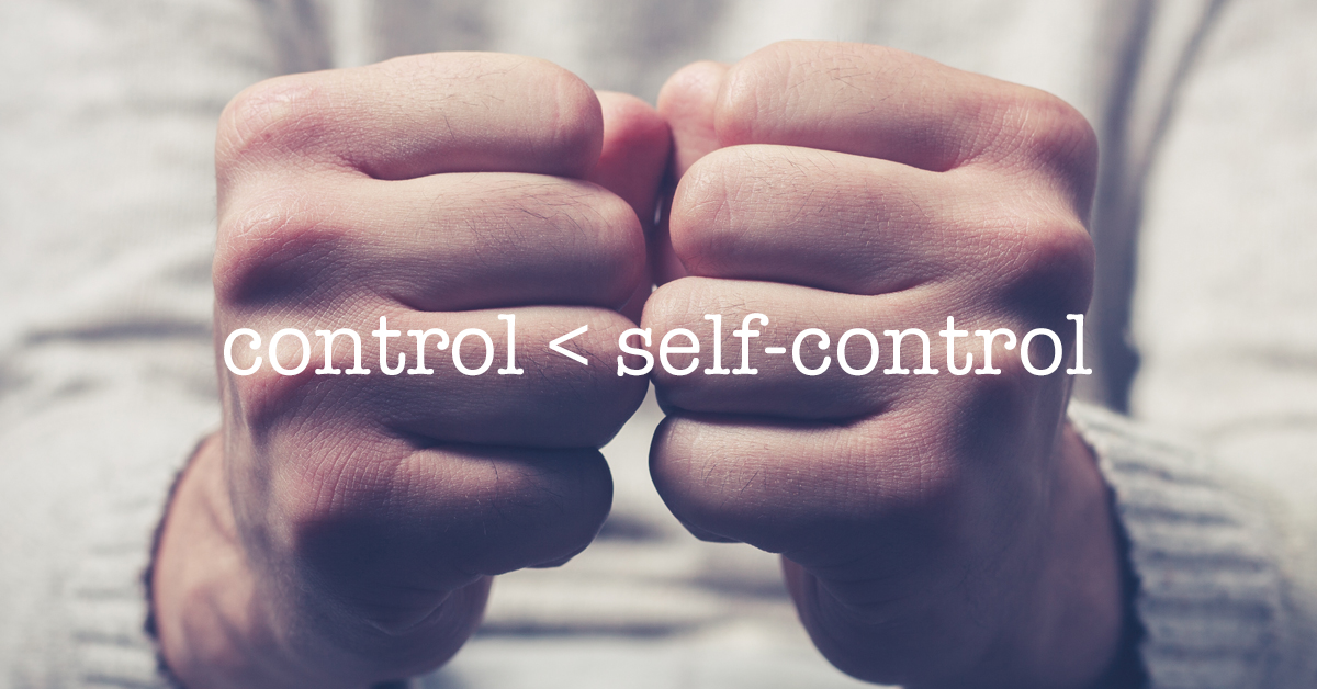 Control Versus Self-Control
