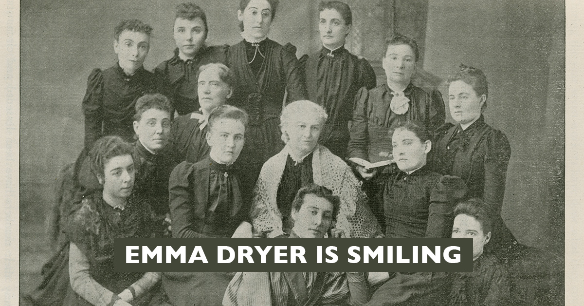 Emma Dryer is Smiling