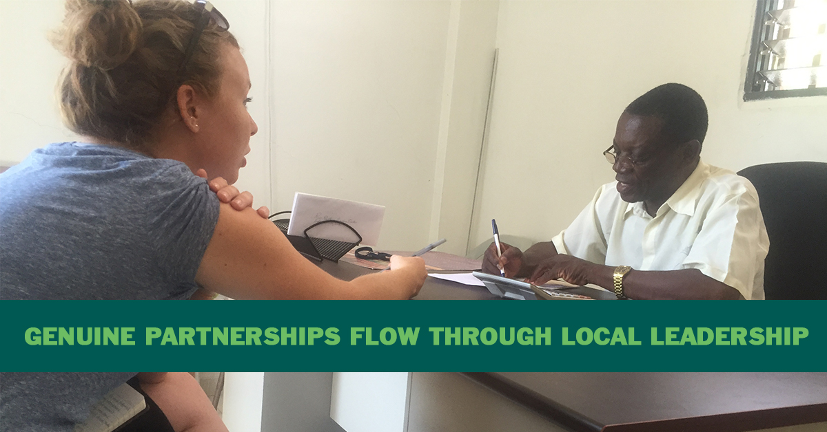 Genuine Partnerships Flow Through Local Leadership