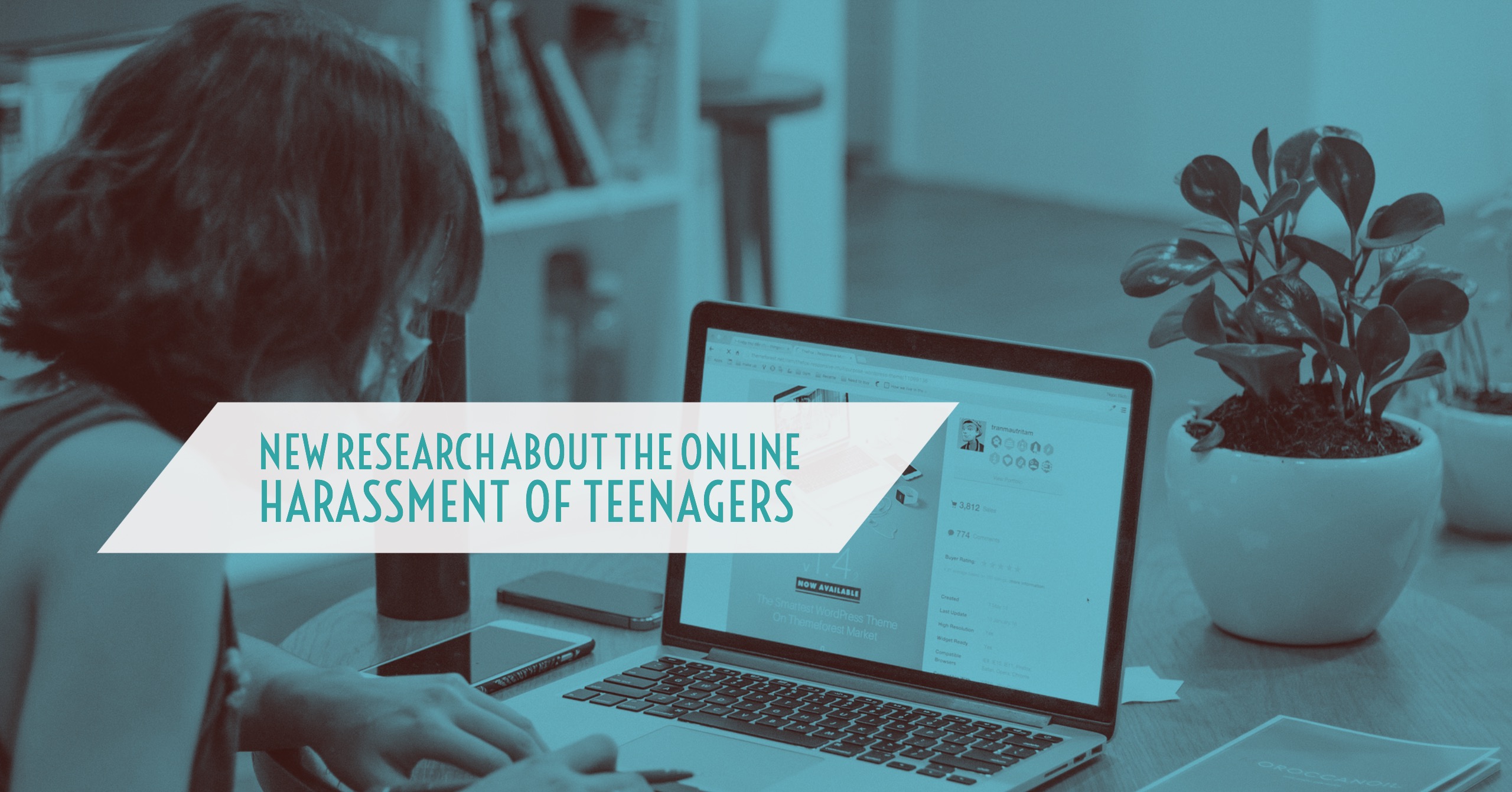 New Research About the Online Harassment of Teenagers