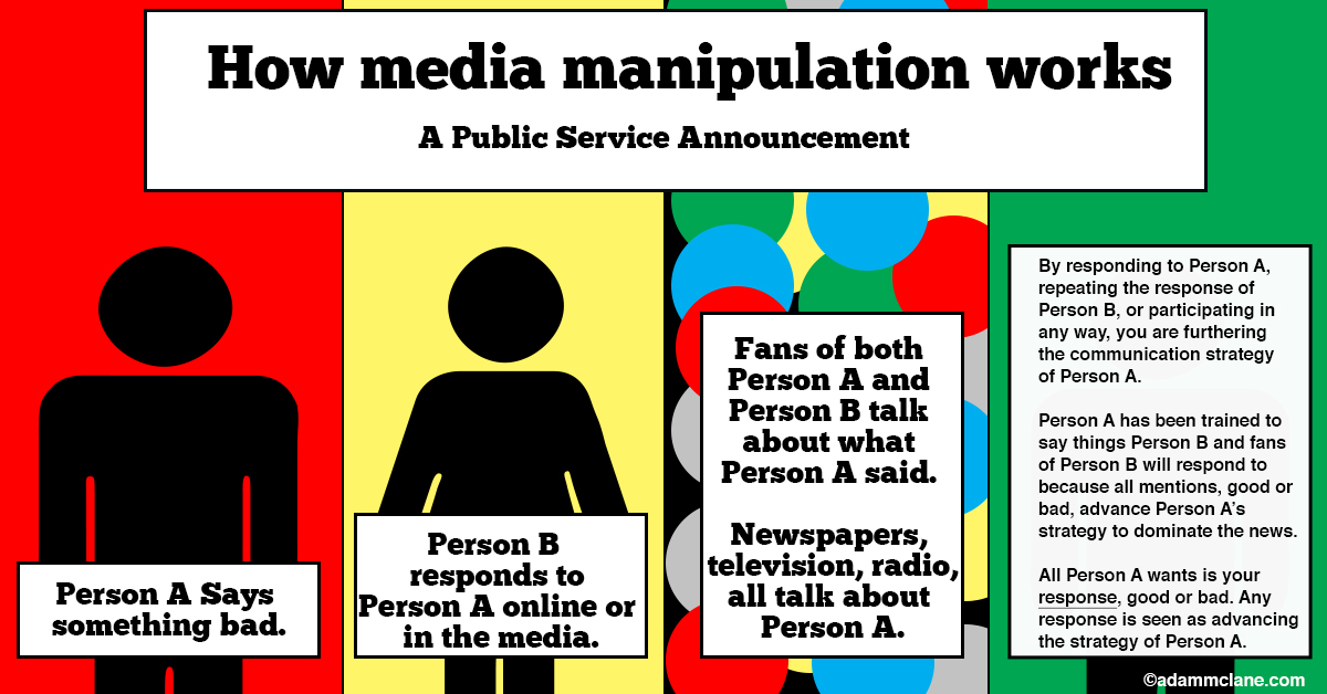 Your role in media manipulation